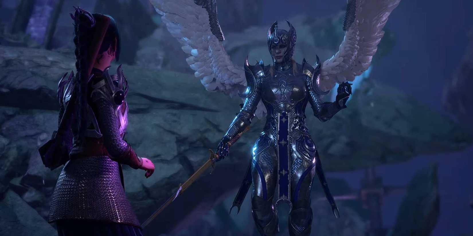 Baldur's Gate 3 freeing the Nightsong at the end of Act 2