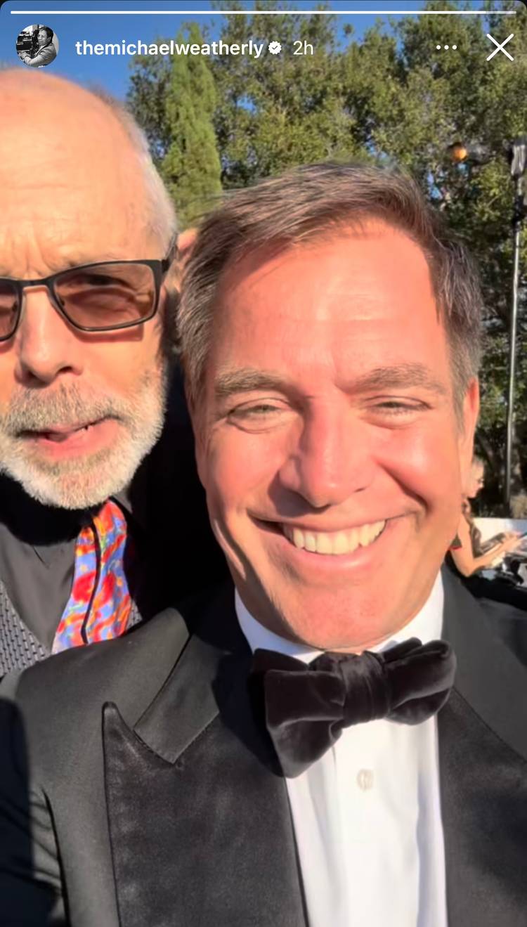 Michael Weatherly and Joe Spano