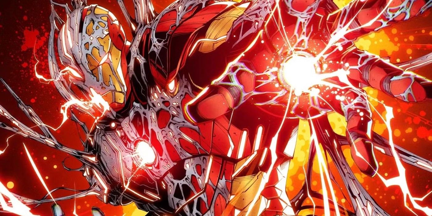 Iron Man si fonde con Ultrón