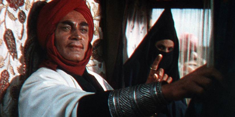 Jaffar looking sinister in Thief of Bagdad