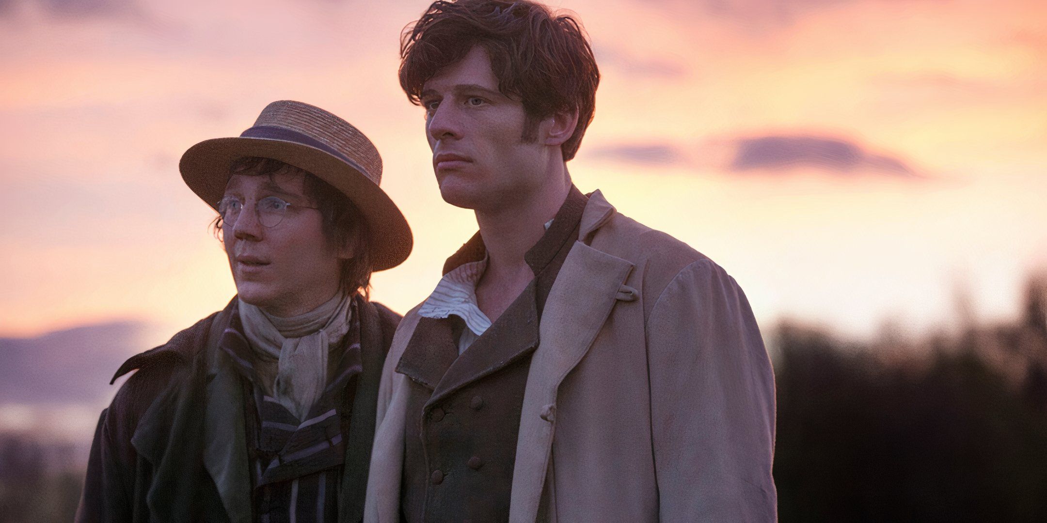 James Norton and Paul Dano in the TV show War and Peace