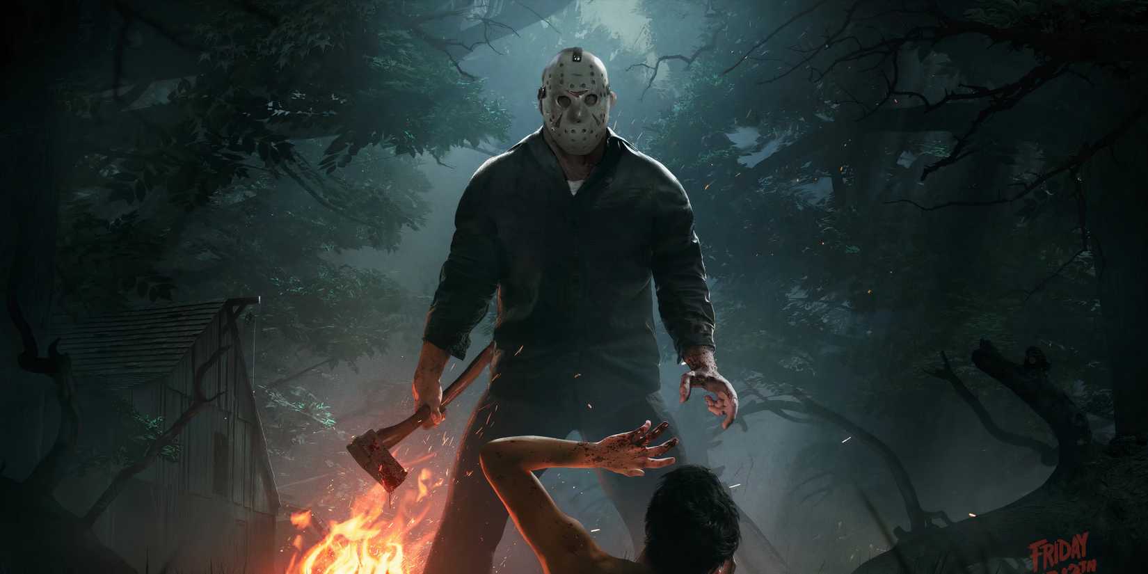 Sexta -feira 13: The Game Key Art