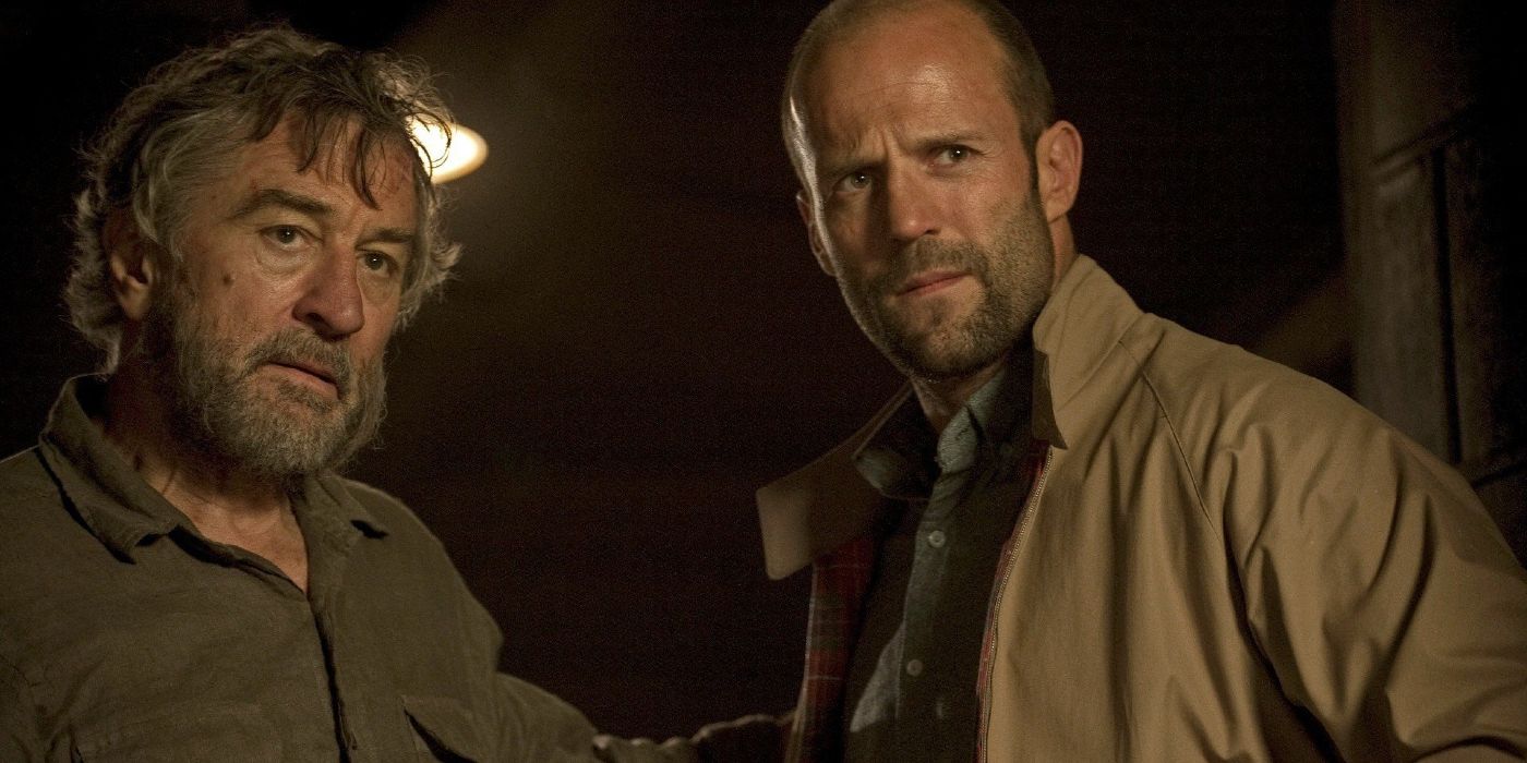 Jason Statham and Clive Owen standing together in Killer Elite