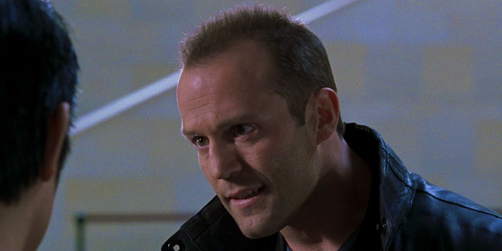 Jason Statham with hair in The One