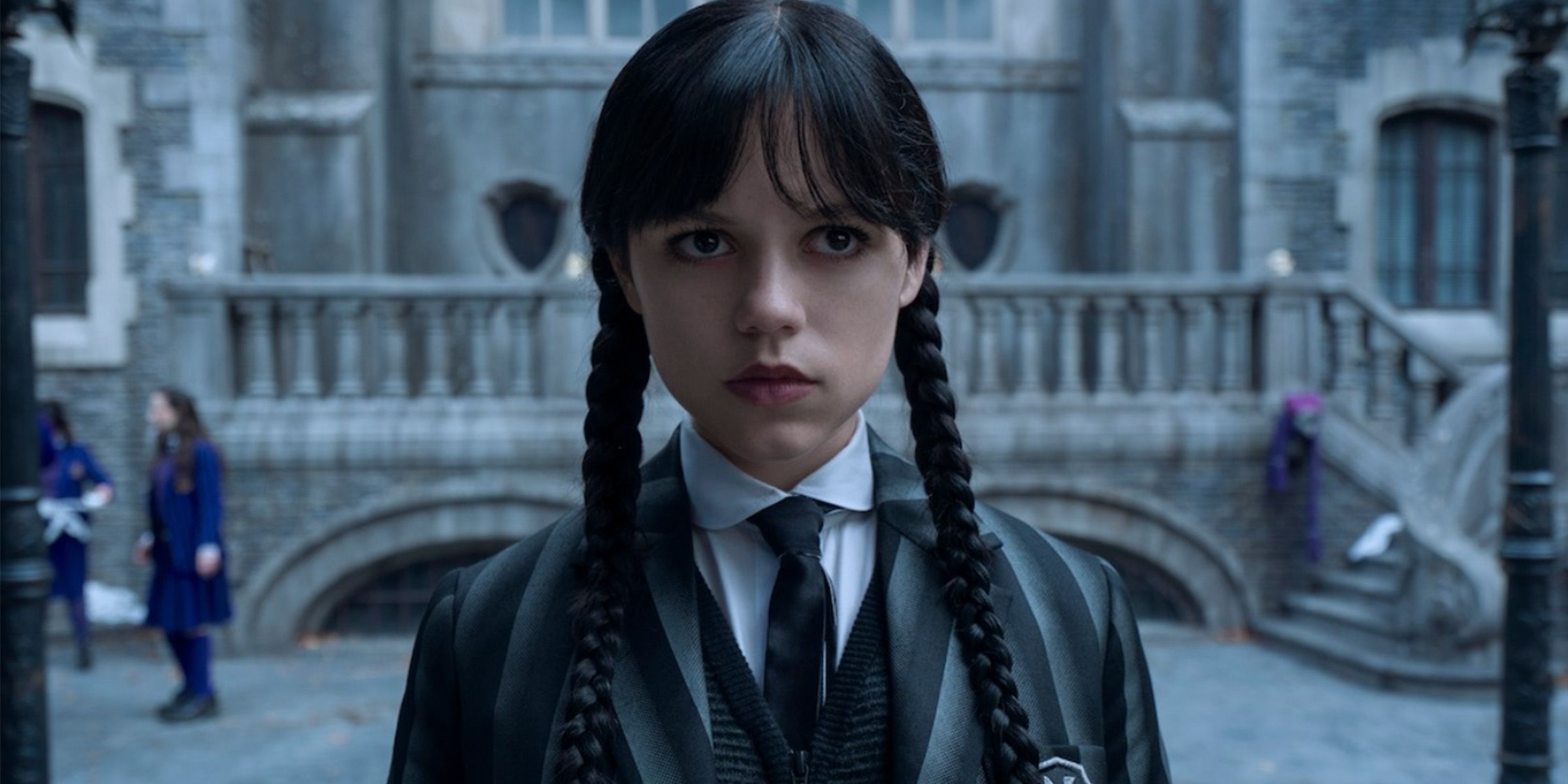 Jenna Ortega in Wednesday season 2