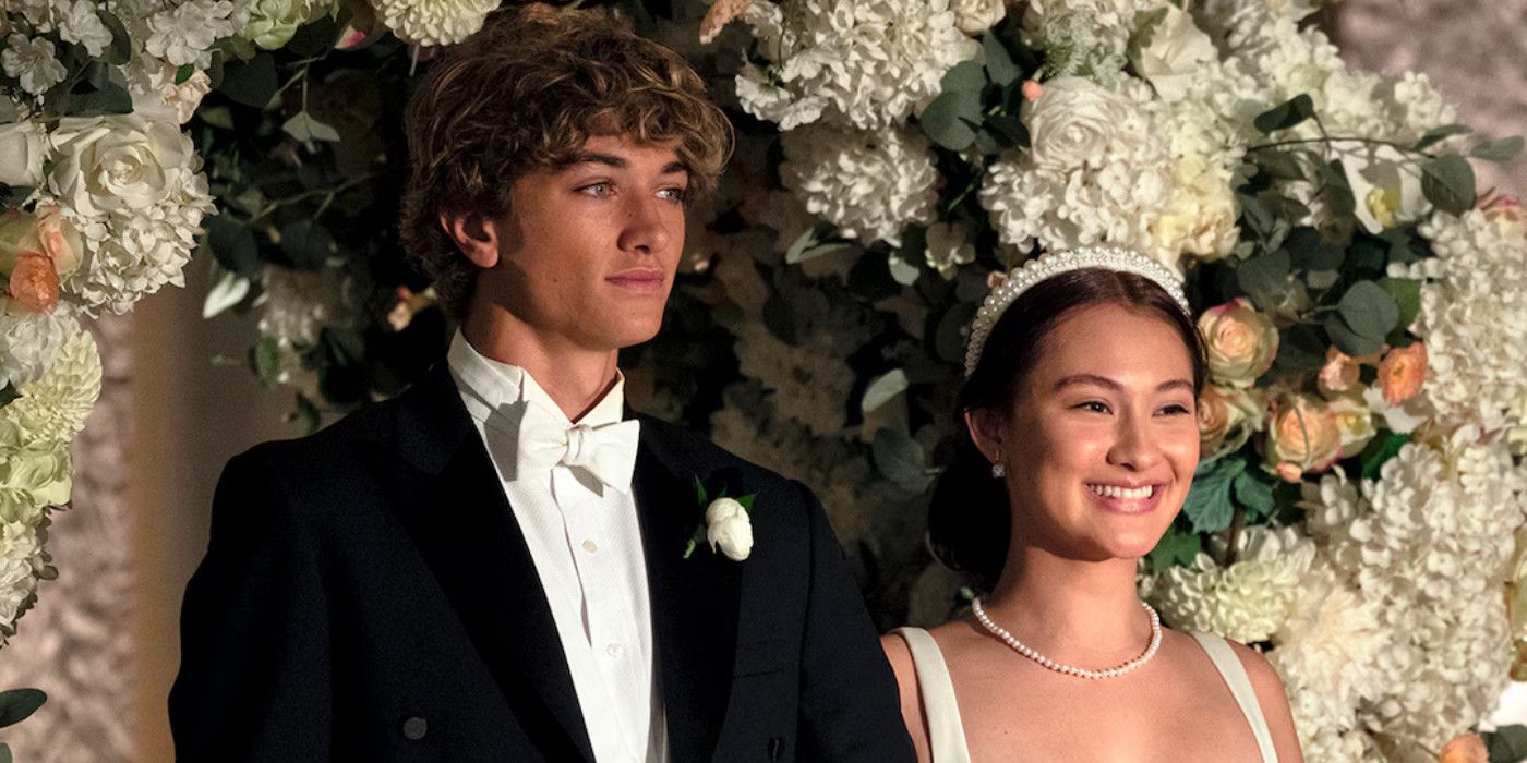 Jeremiah and Belly at the debutante ball in The Summer I Turned Pretty season 1