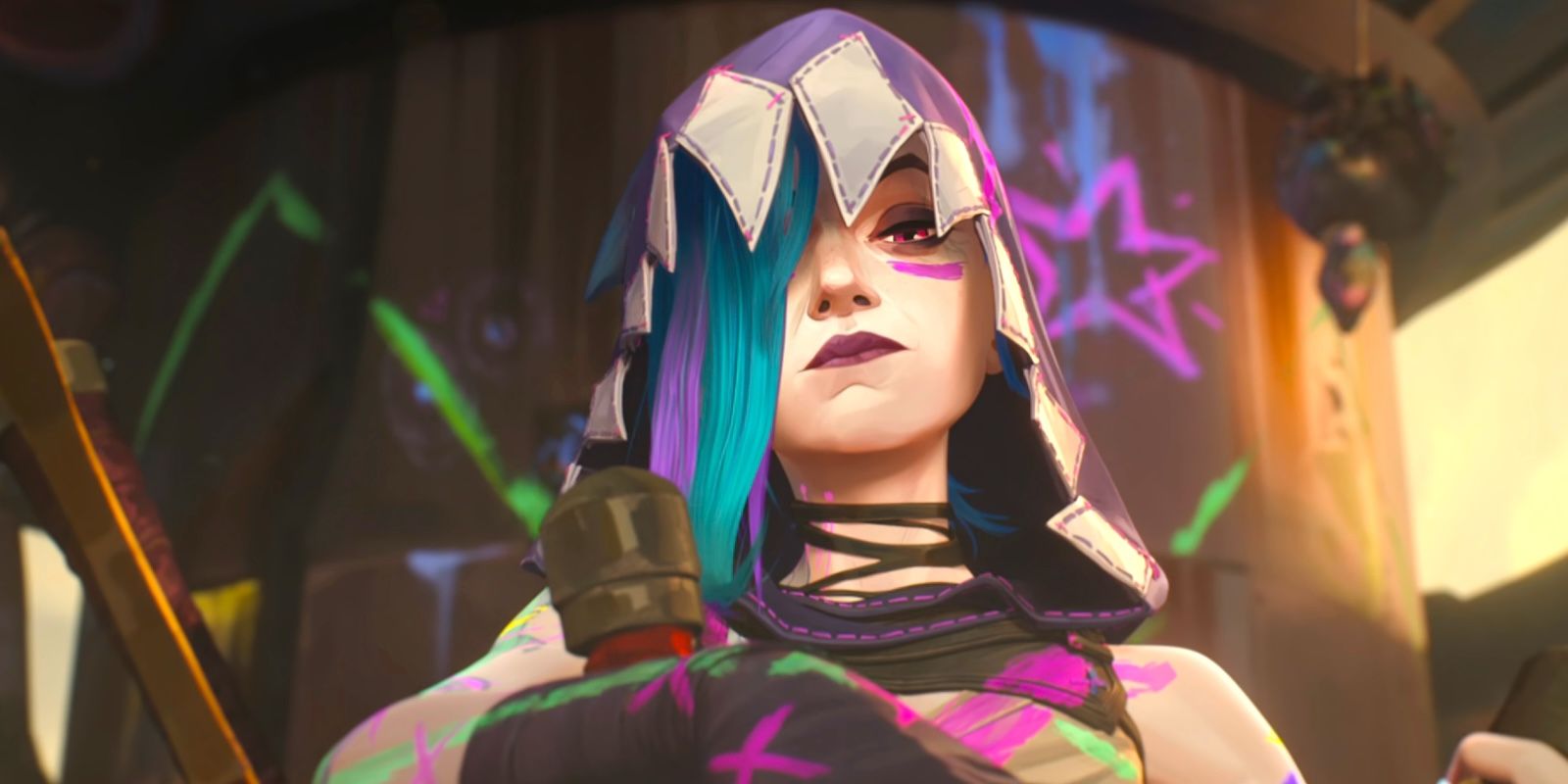 Jinx in Arcane stagione 2 episodio 9.