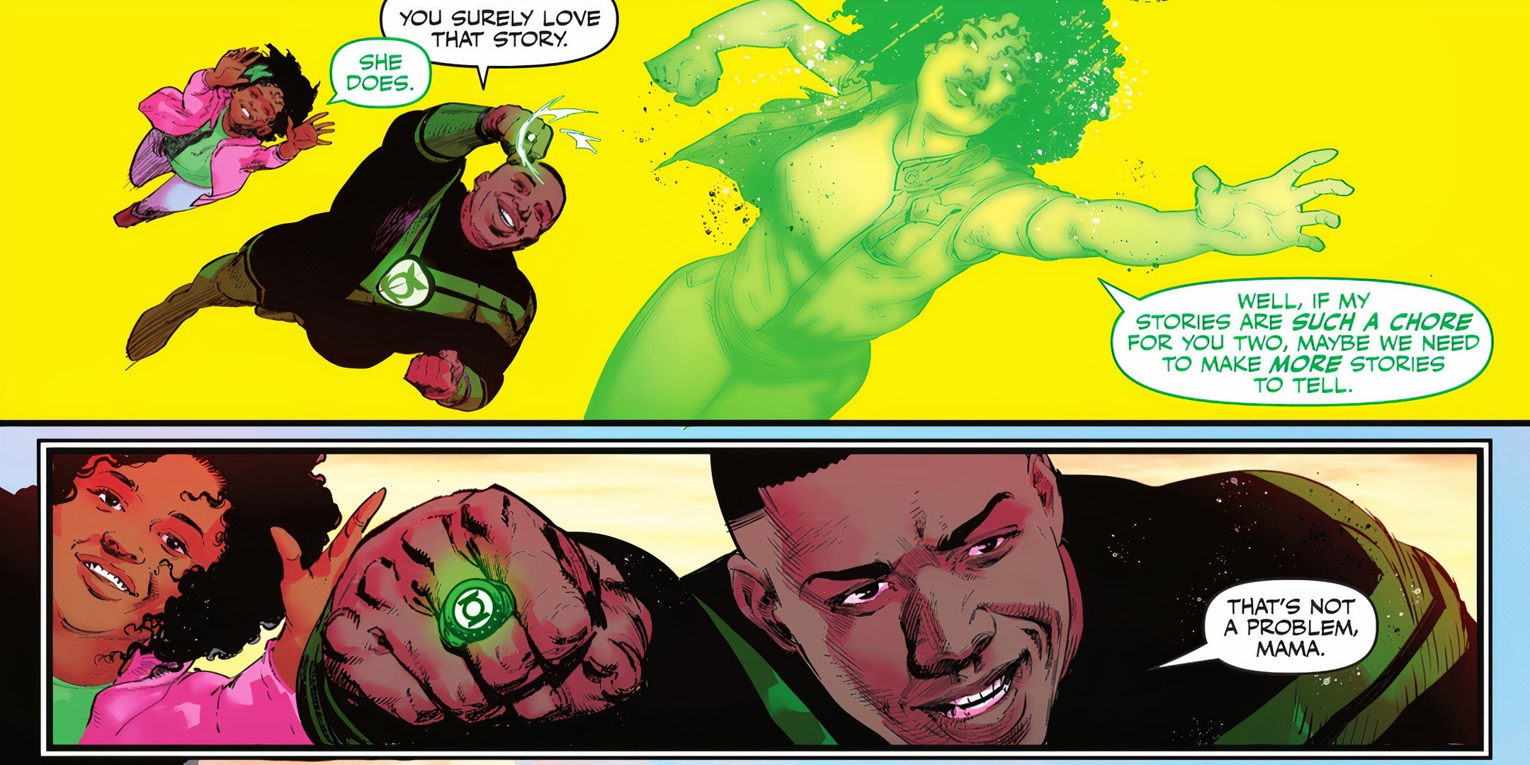 John Stewart conversa con lo spirito materno