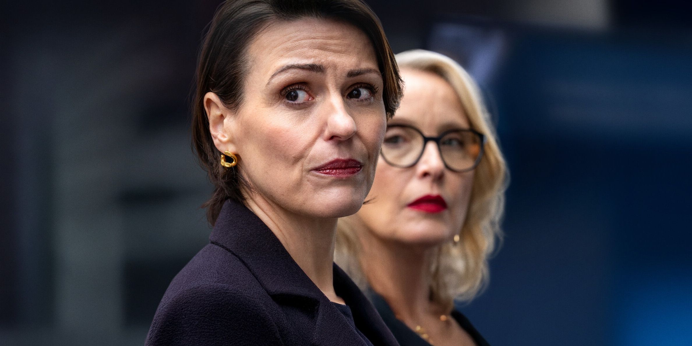 Julie Delpy And Suranne Jones Together Fom Hostage