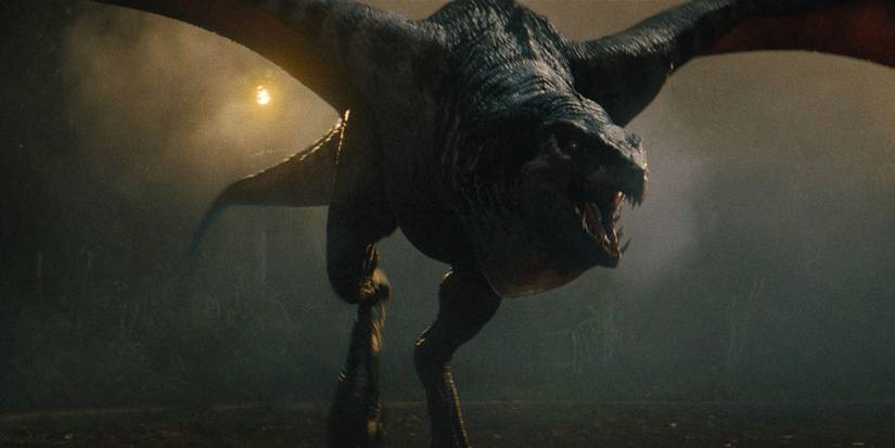 A Mutadon attacking in Jurᴀssic World Rebirth.