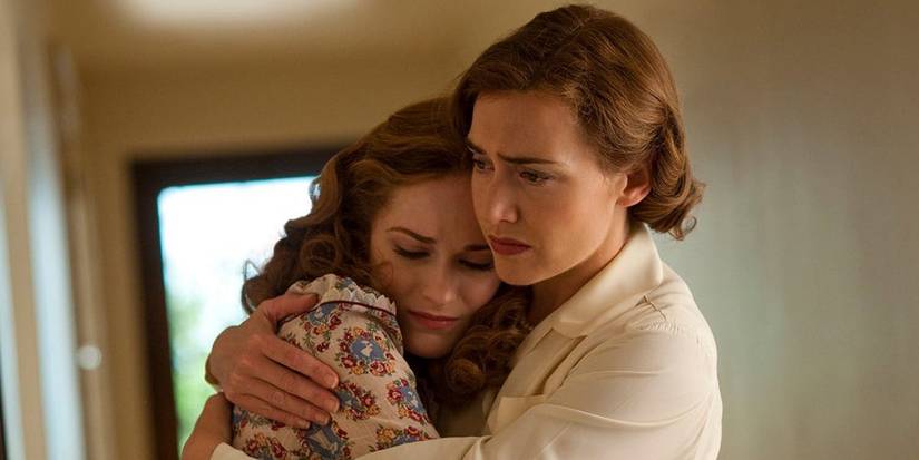 Kate Winslet and Evan Rachel Wood in Mildred Pierce