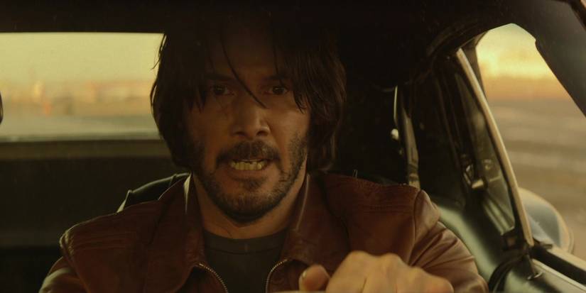 Keanu Reeves looking intense in John Wick