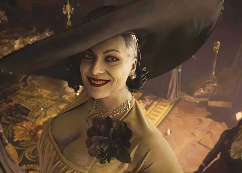 Lady Dimitrescu and her daughters in Resident Evil Village