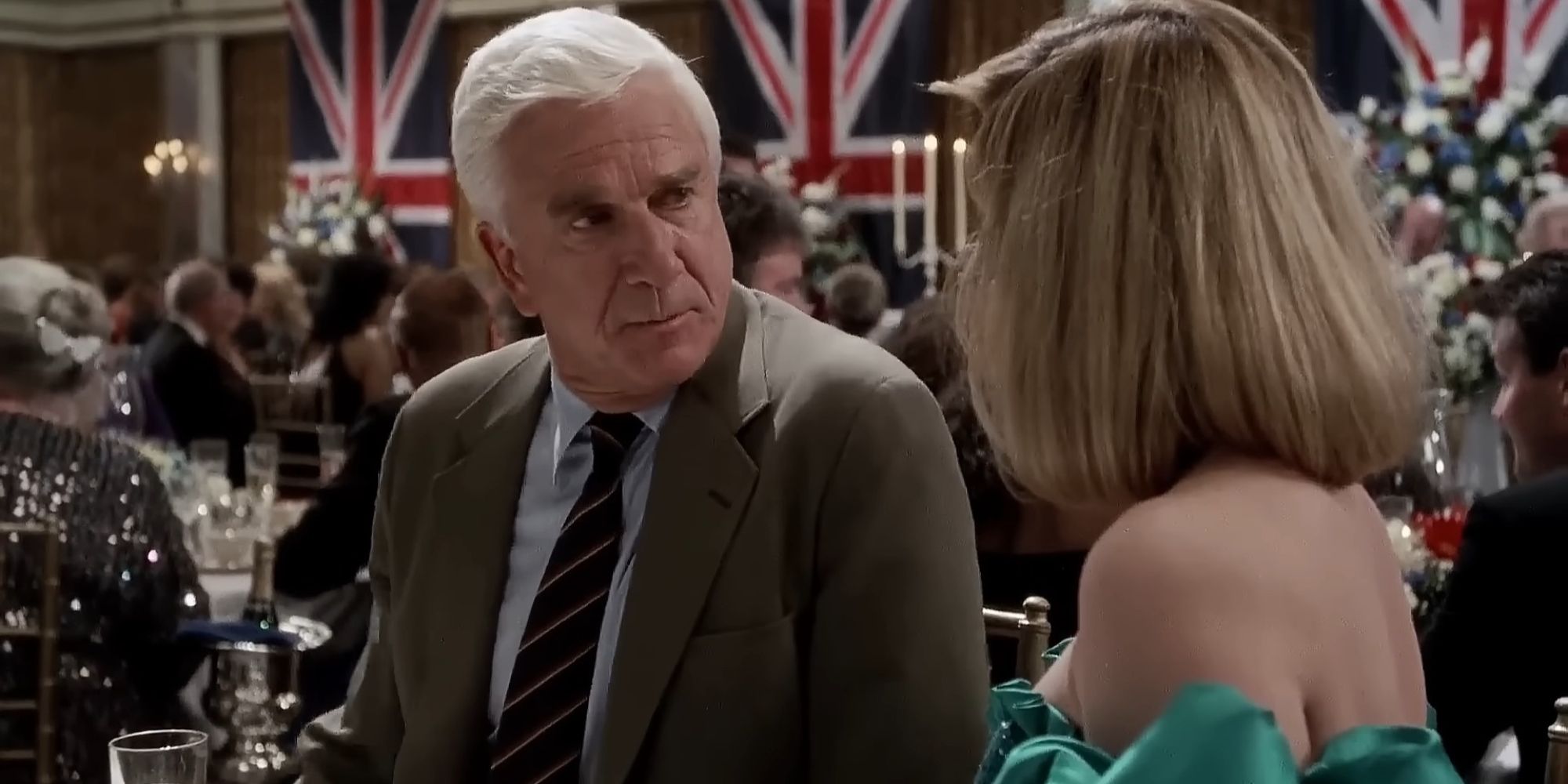 Leslie Nielsen on cops and women in Naked Gun