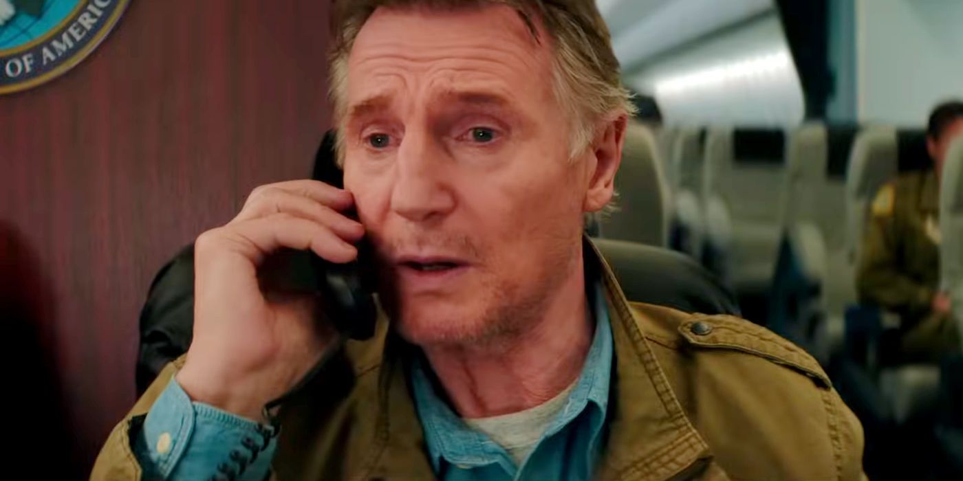 Liam Neeson durante le riprese di Cold Storage