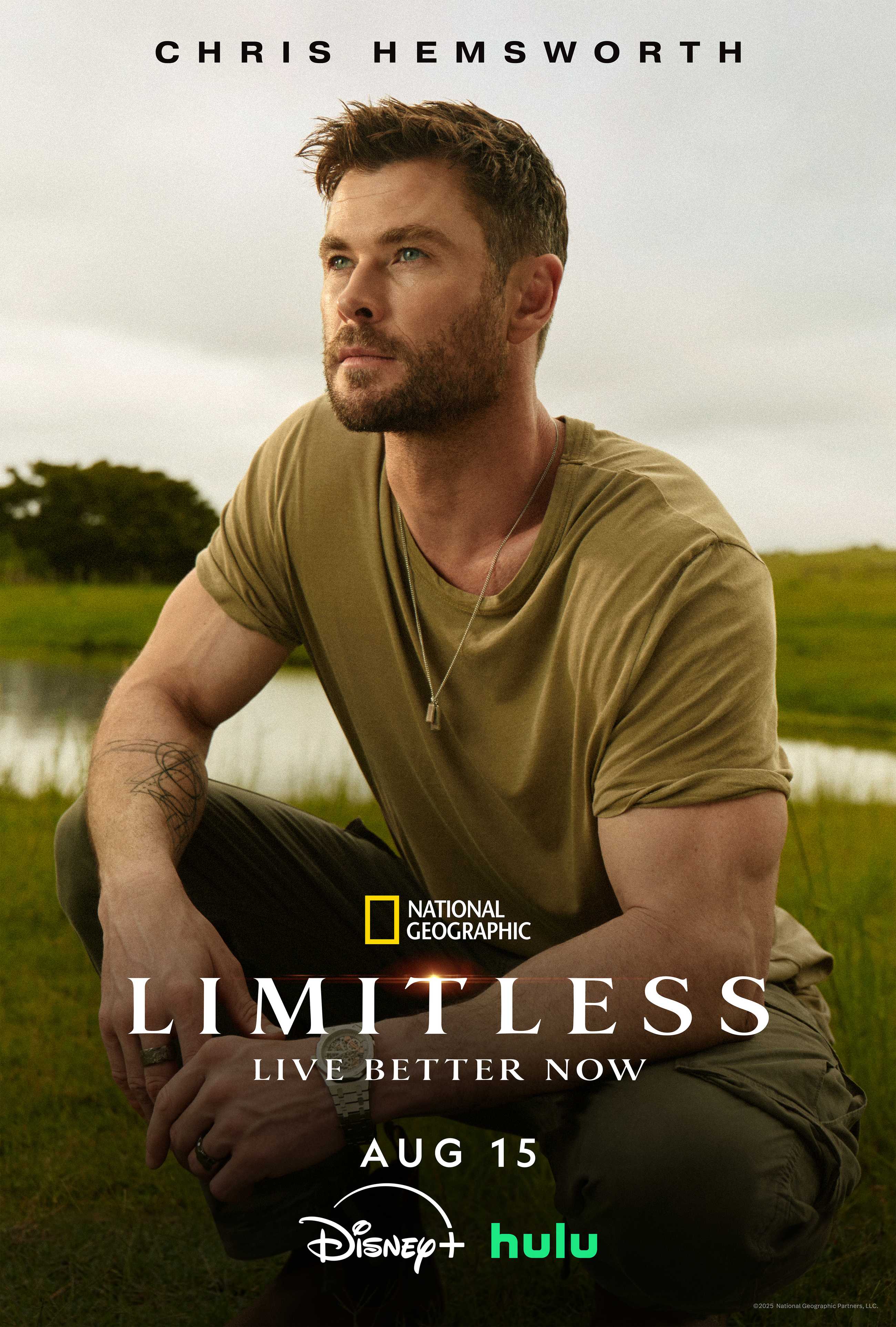 Limitless Season 2 Live Better Now Poster Key Art Chris Hemsworth