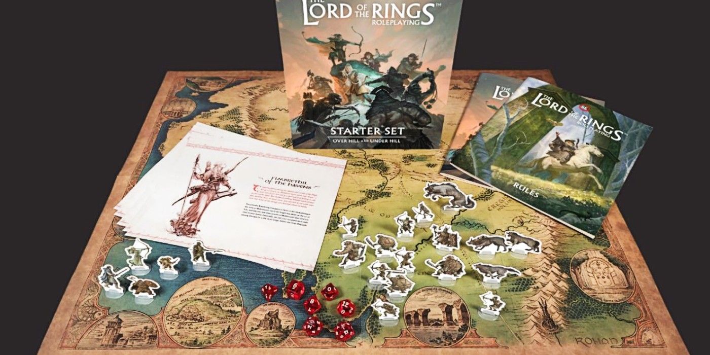 Contenuti del set di avvio Lord of the Rings 5e