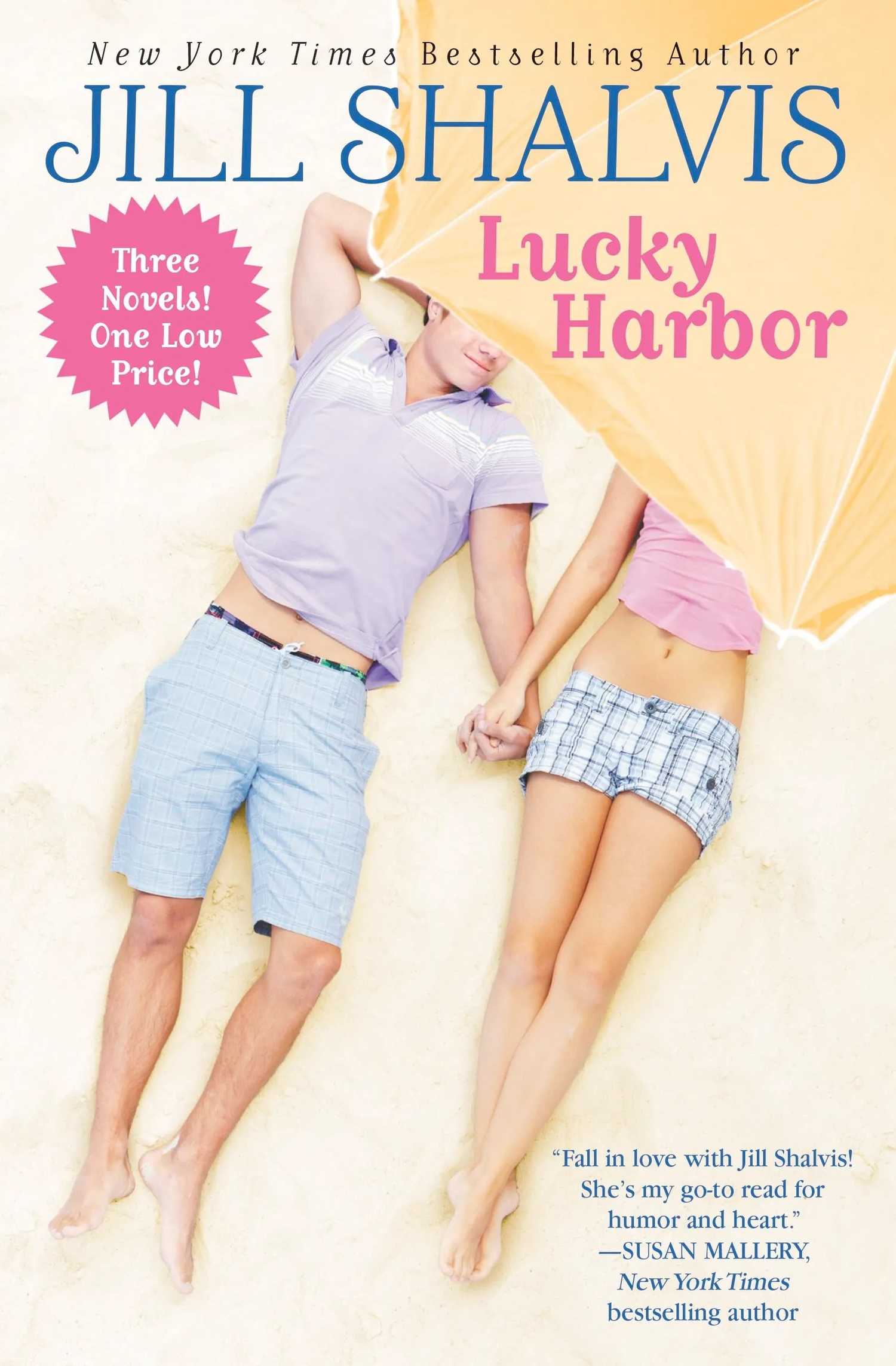 The cover of Lucky Harbor by Jill Shalvis.