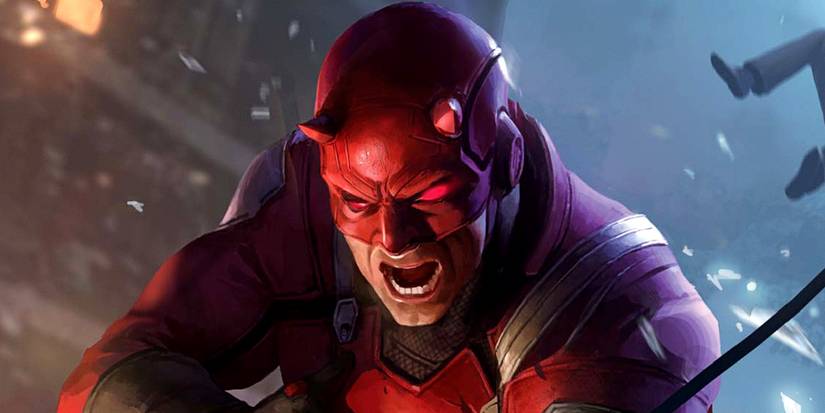 Matt Murdock fights in Daredevil 2019 #33 variant cover