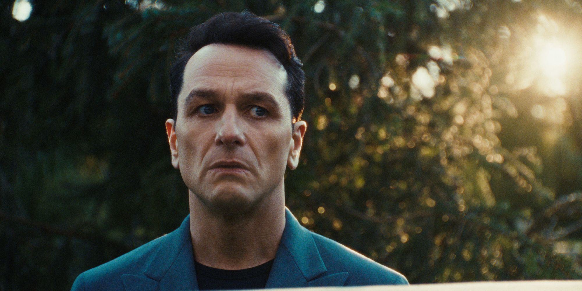 Matthew Rhys looking suspicious in The Beast in Me