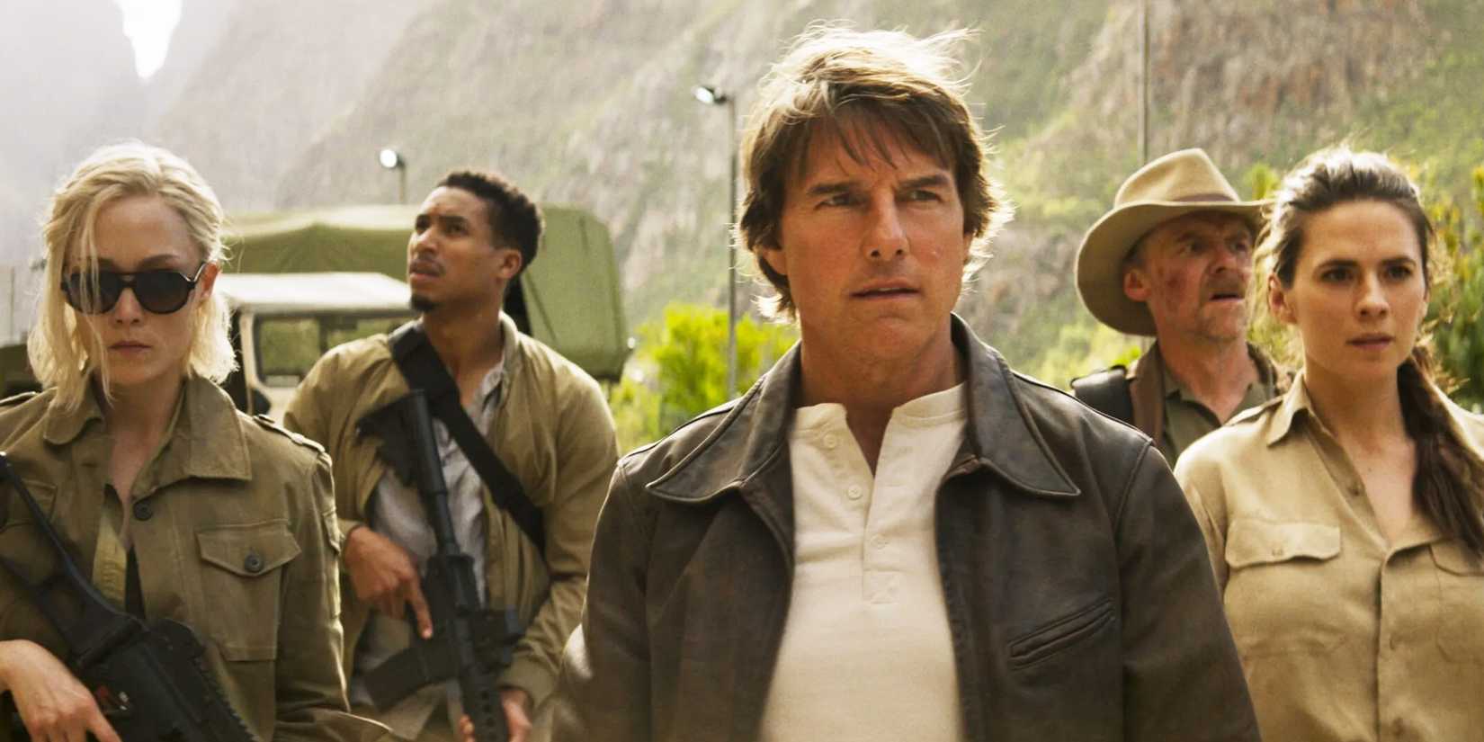 Ethan Hunt walking with the rest of the crew in Mission: Impossible - The Final Reckoning.
