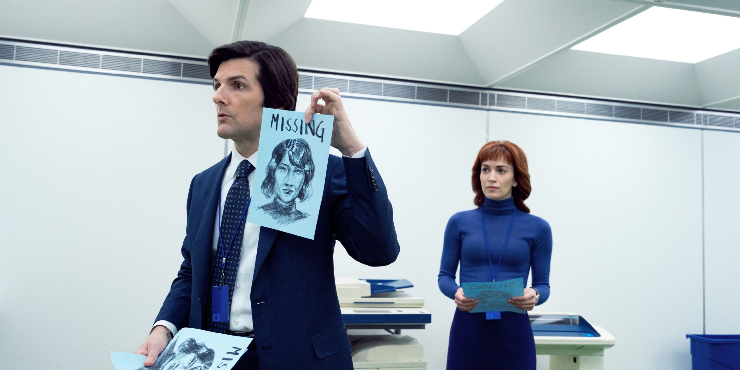 Adam Scott in Apple TV's SeveranceJon Pack /©Apple TV+ / Courtesy Everett Collection