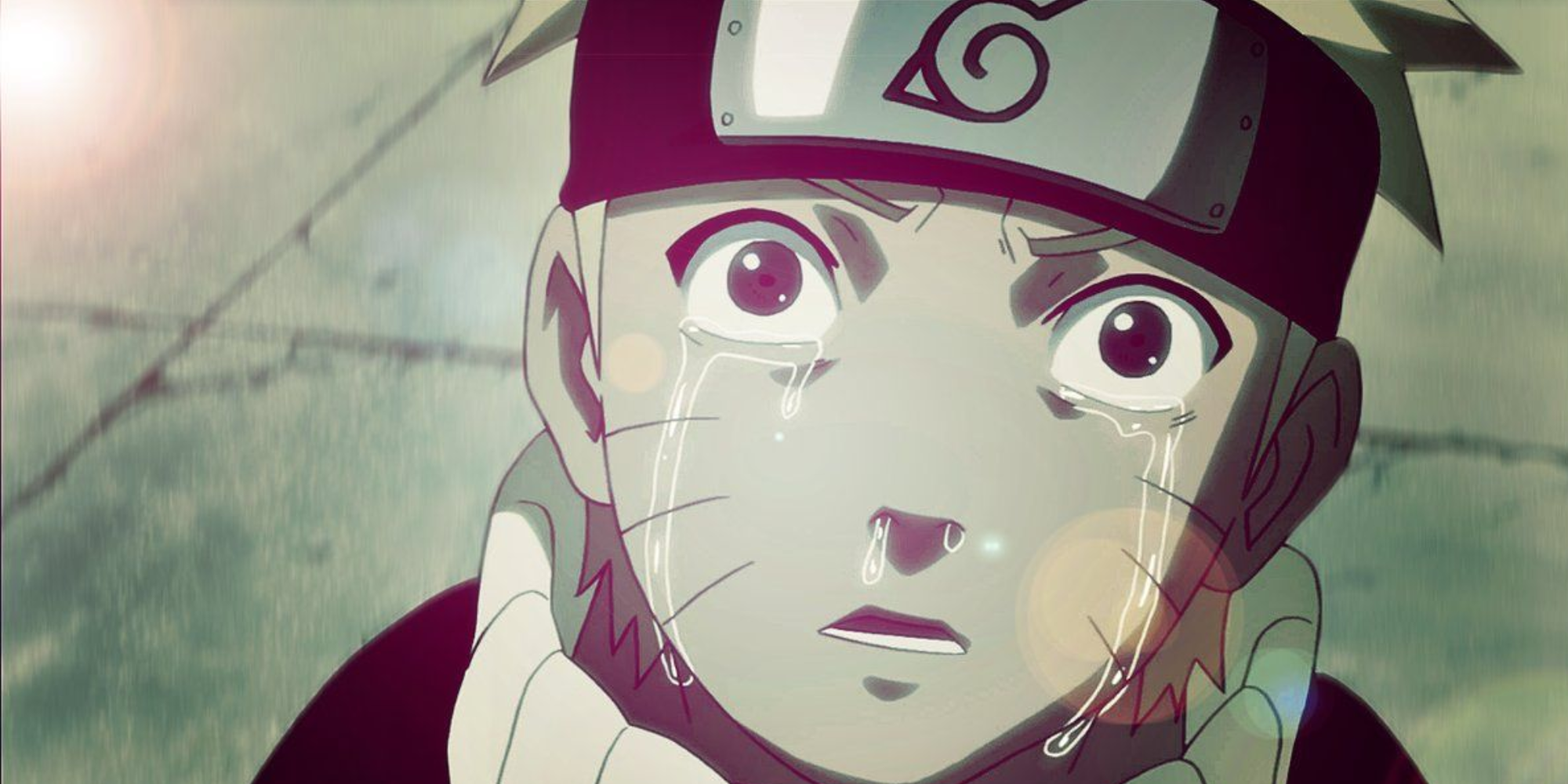 Naruto - Naruto anime crying sad