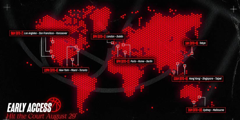 NBA 2K26 Early Access map