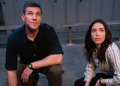 Austin Stowell as Leroy Gibbs and Mariel Molino as Lala Dominguez in NCIS: Origins