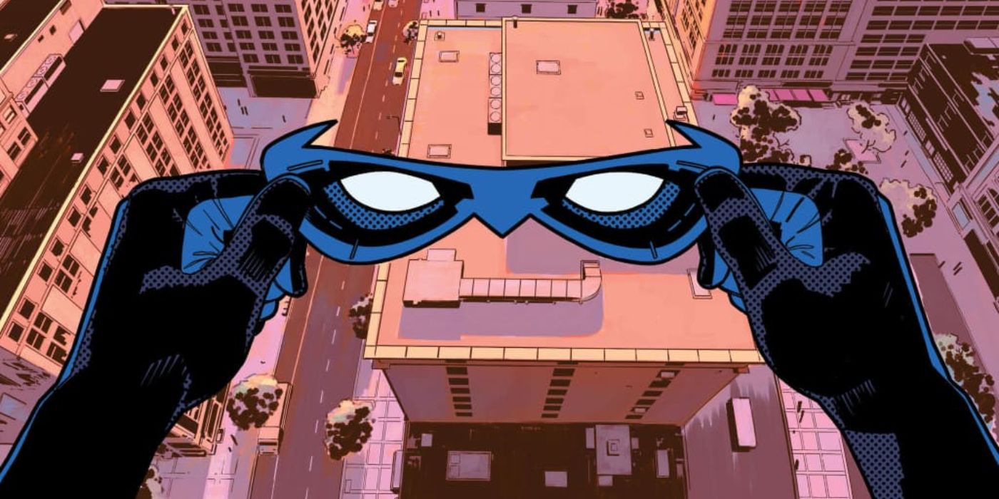 Maschera di Nightwing nei fumetti DC