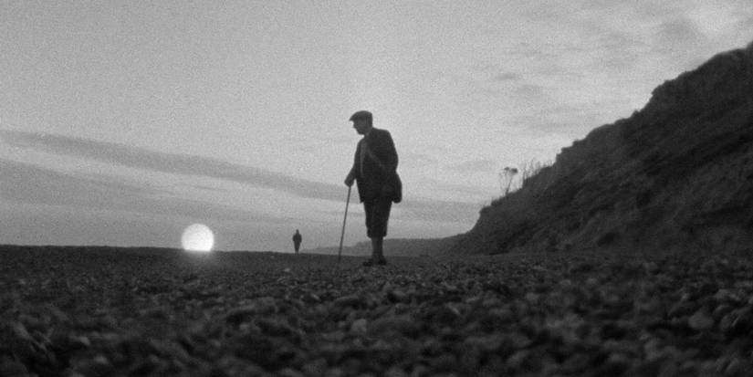 Parkins being haunted by a figure in Whistle and I'll Come to You