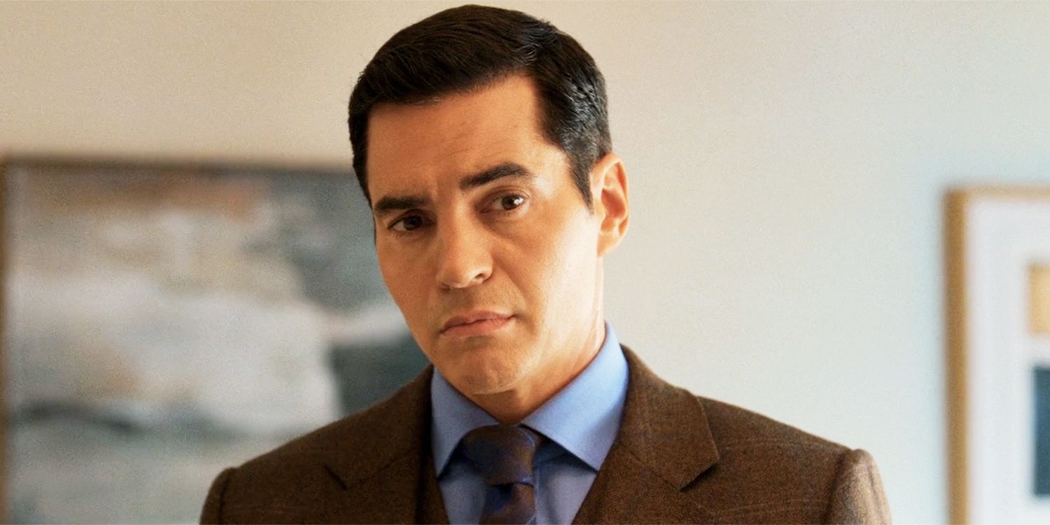 Ramon Rodriguez looking serious in an episode of Will Trent season 3