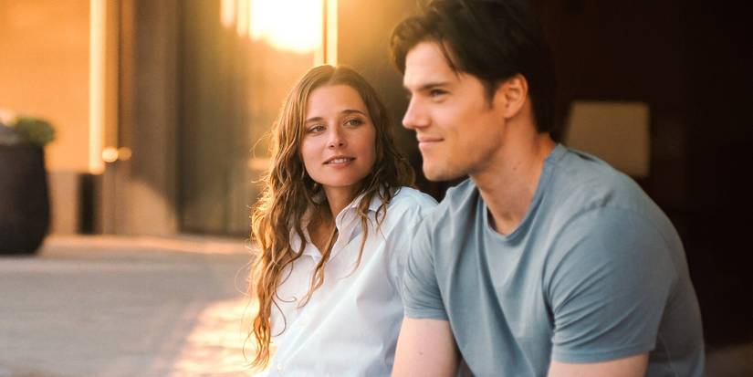 Lilli looks at Tom in Fall For You Netflix