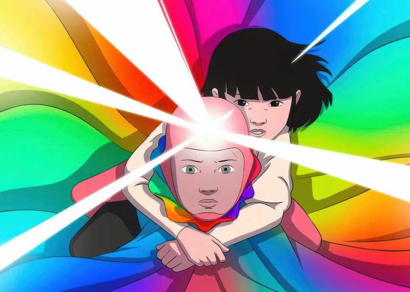 Iris holds Arco in ARCO movie