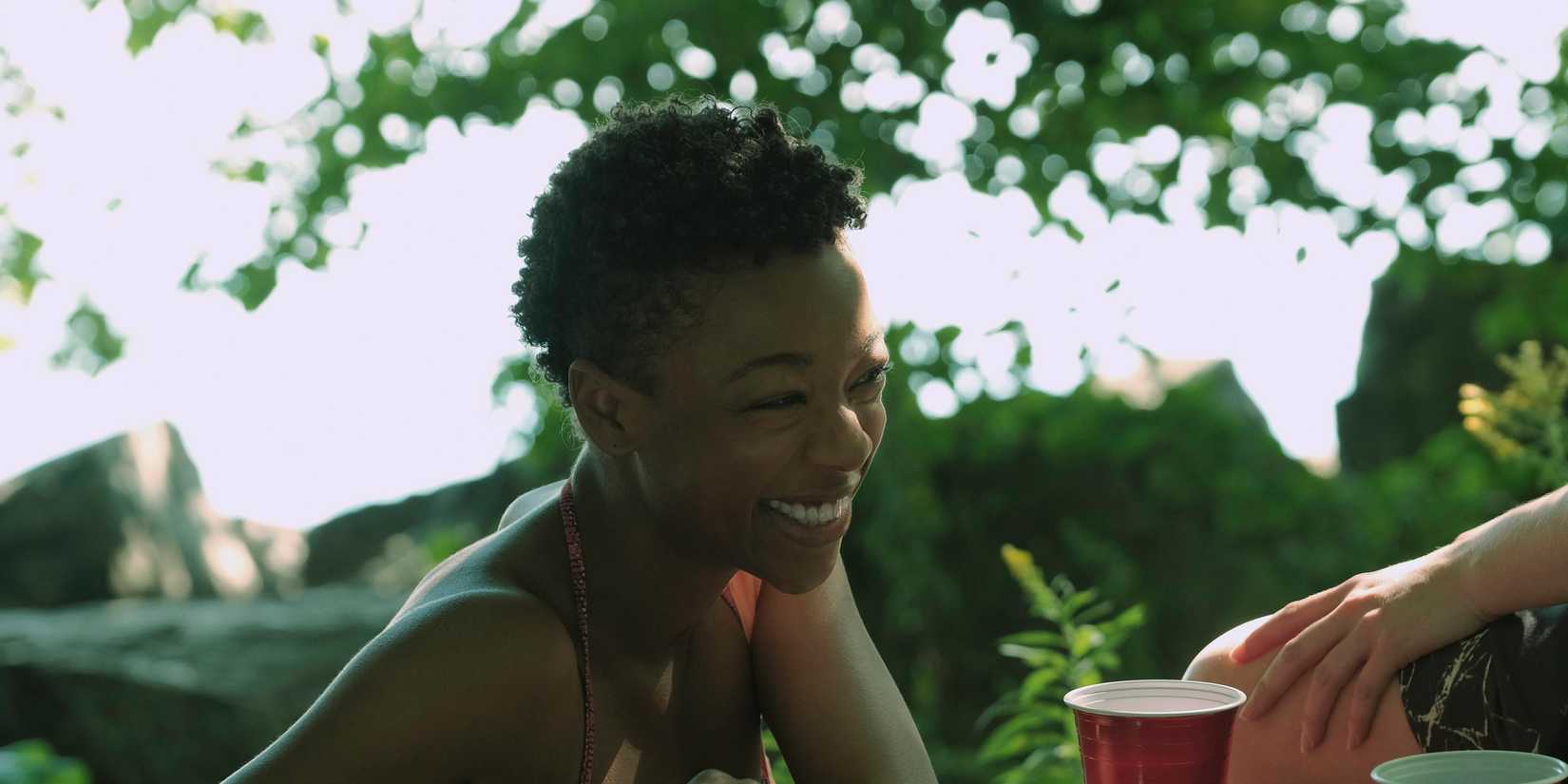 Samira Wiley smiling from The Handmaid's Tale