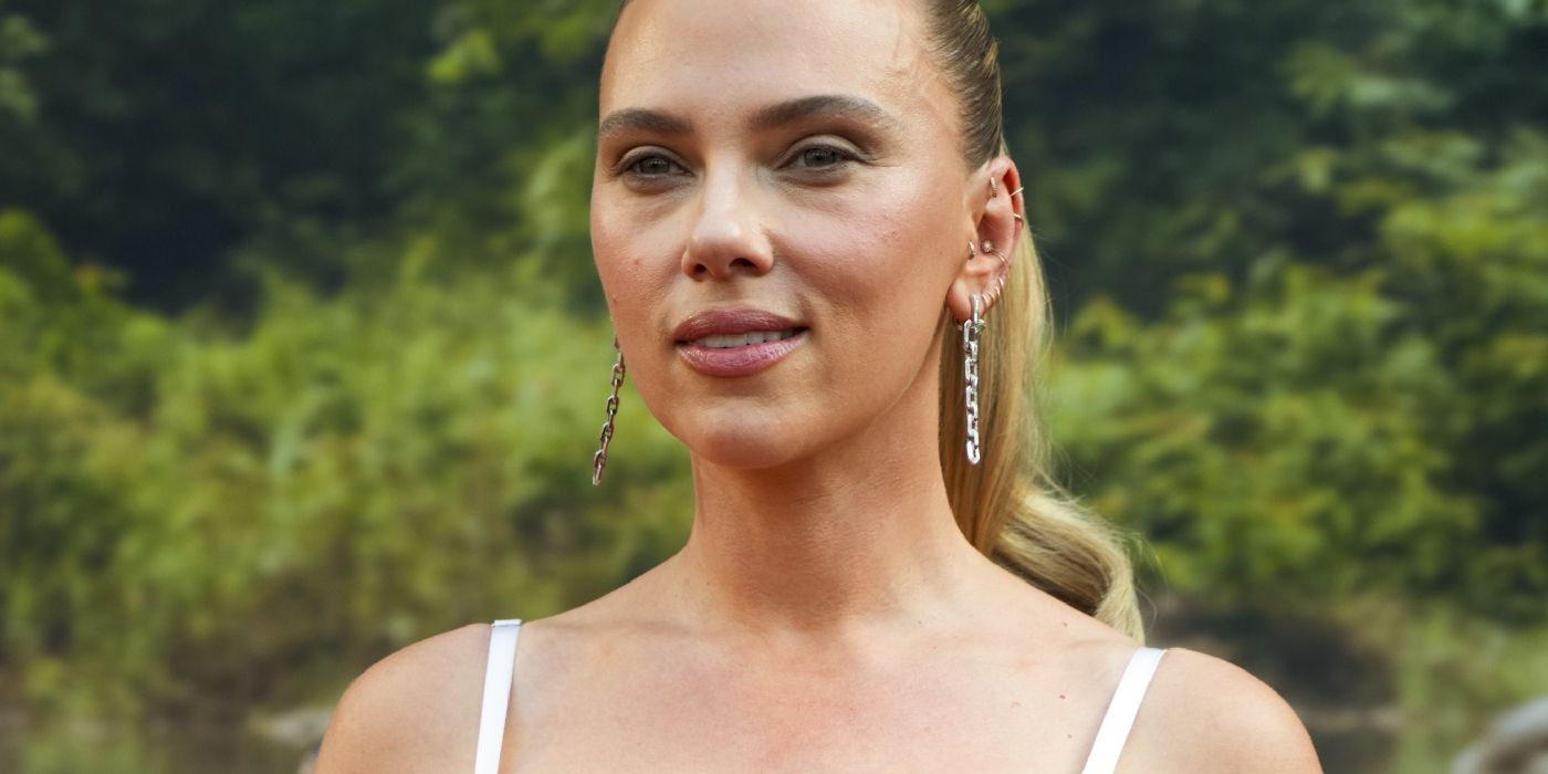 Scarlett Johansson at the Jurassic World Rebirth premiere