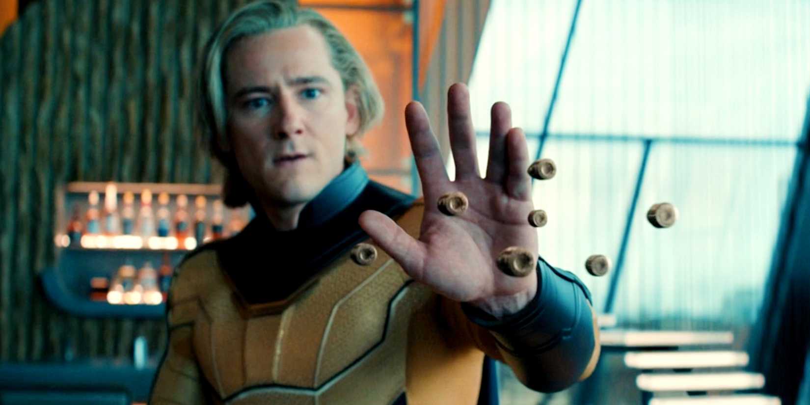 Sentry holds up a hand and stops bullets mid-air in Thunderbolts