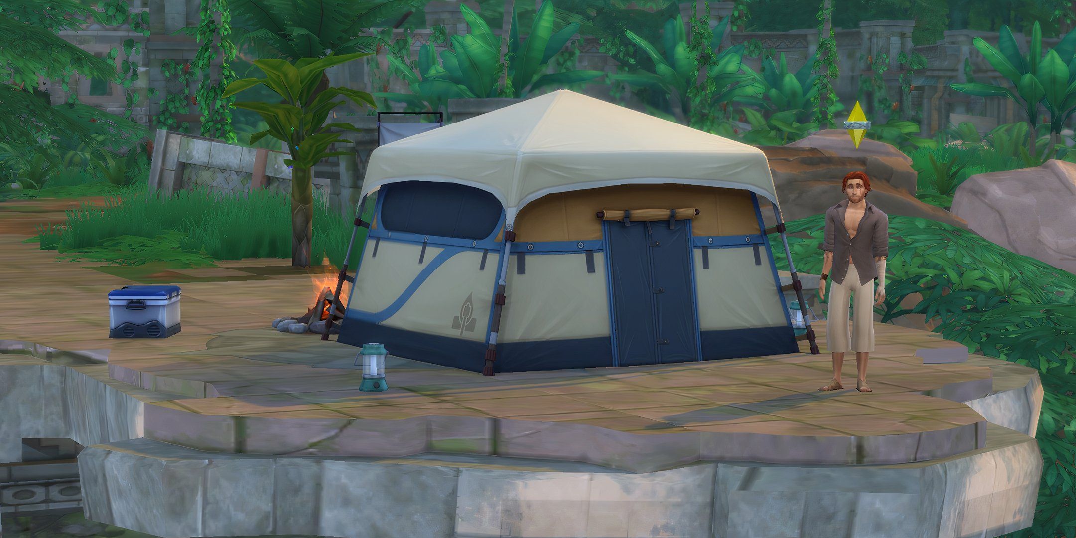 Sims 4 Tent