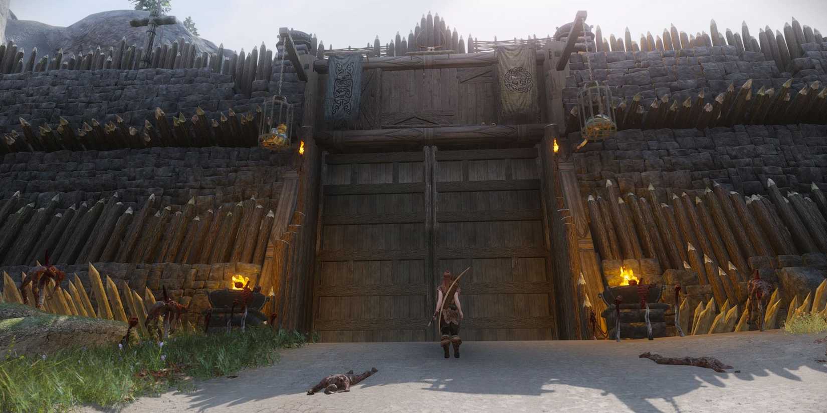 Skyrim mod, Orc Exiles Screenshot From Nexus Page.