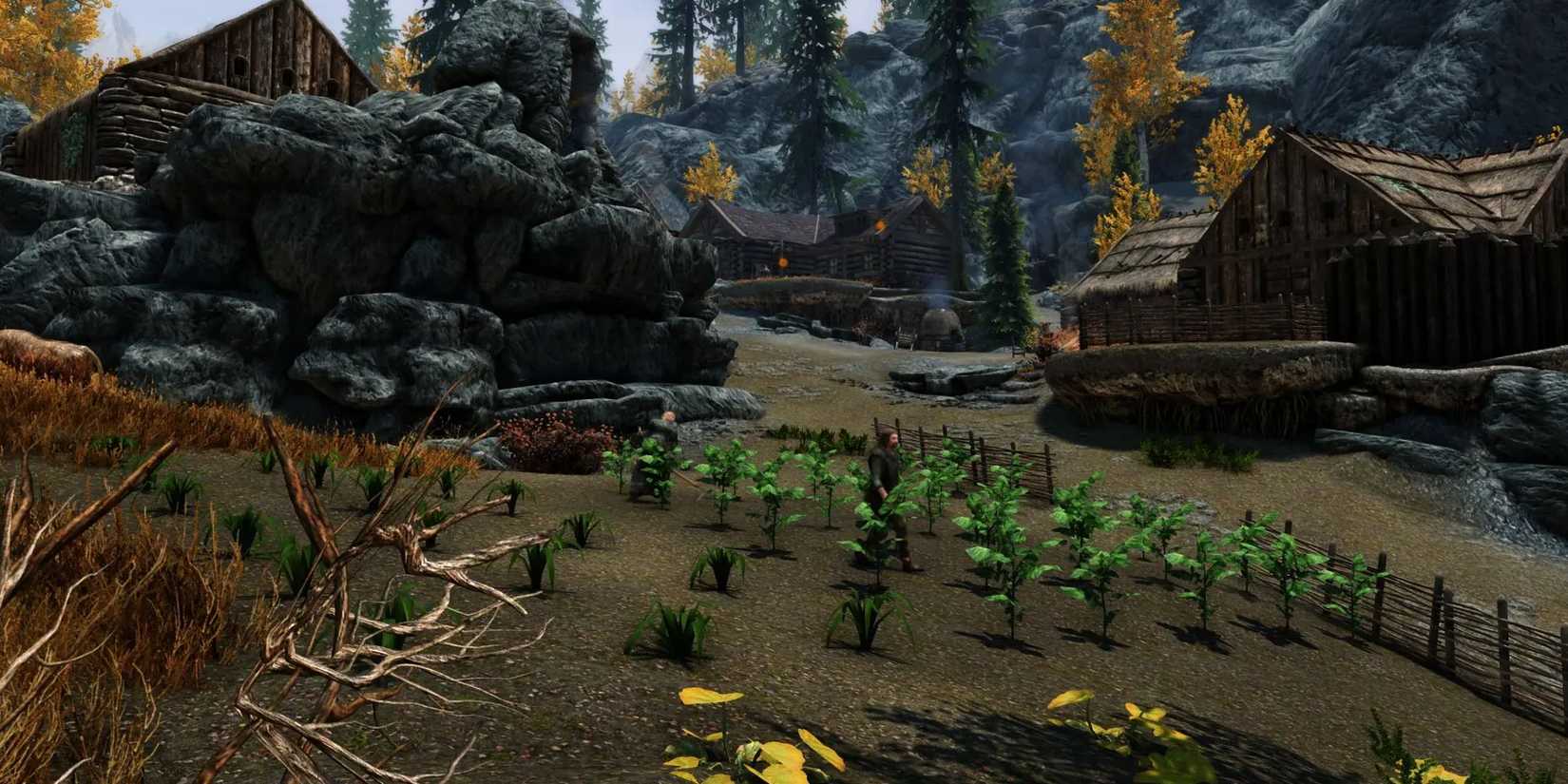 Skyrim mod, The Great Town of Shor's Stone Screenshot From Nexus Page.