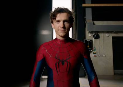 Tom Holland showing off his Spider-Man: Brand New Day (2026) suit 