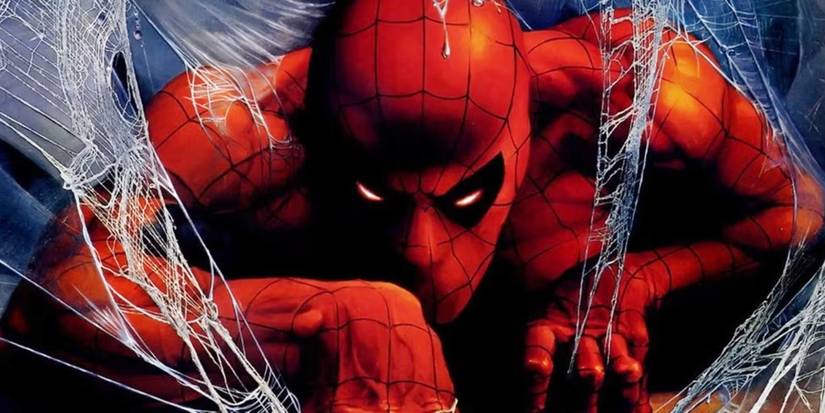 spider-man looking creepy 2