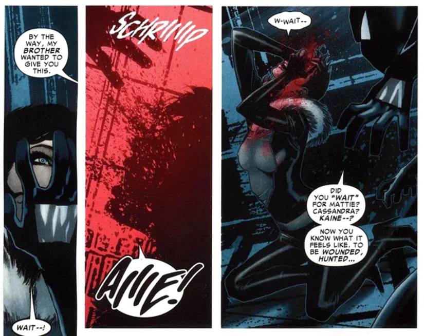 spider-man mark of kaine move