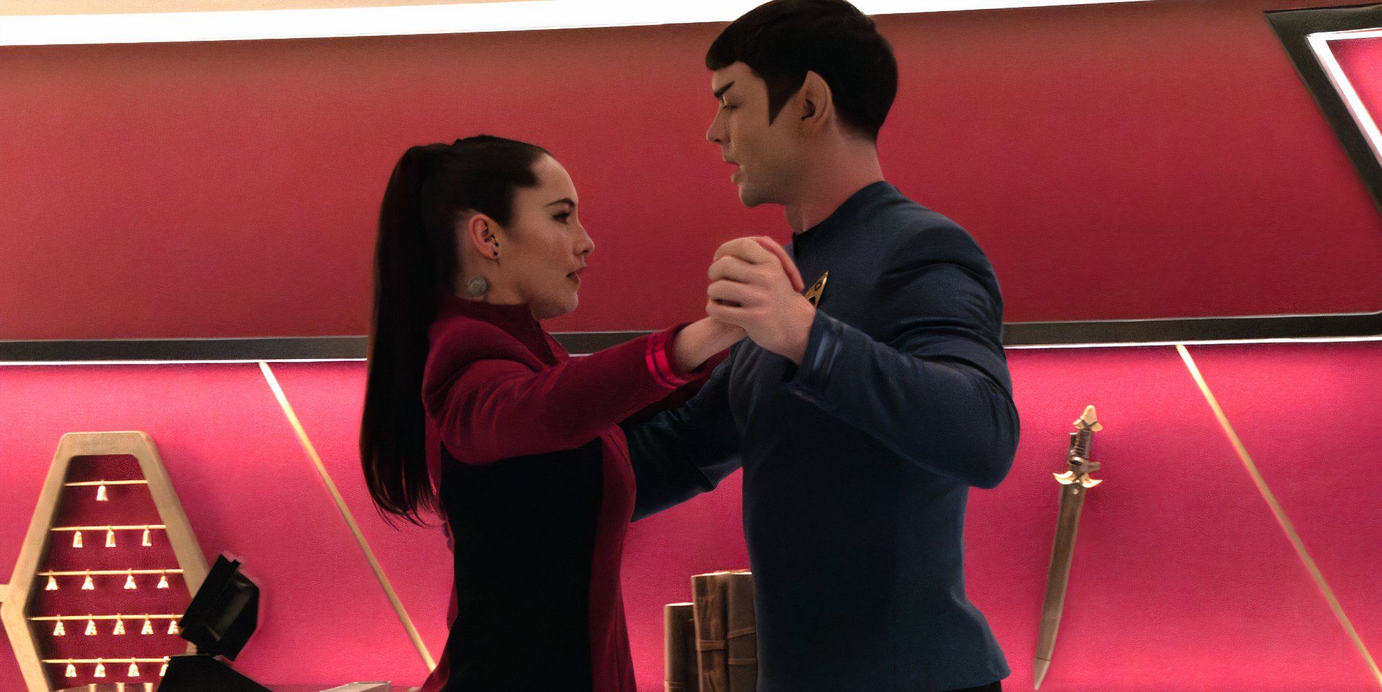 Star Trek: Strange New Worlds - Spock and La'an's Romance Shocked The Actors