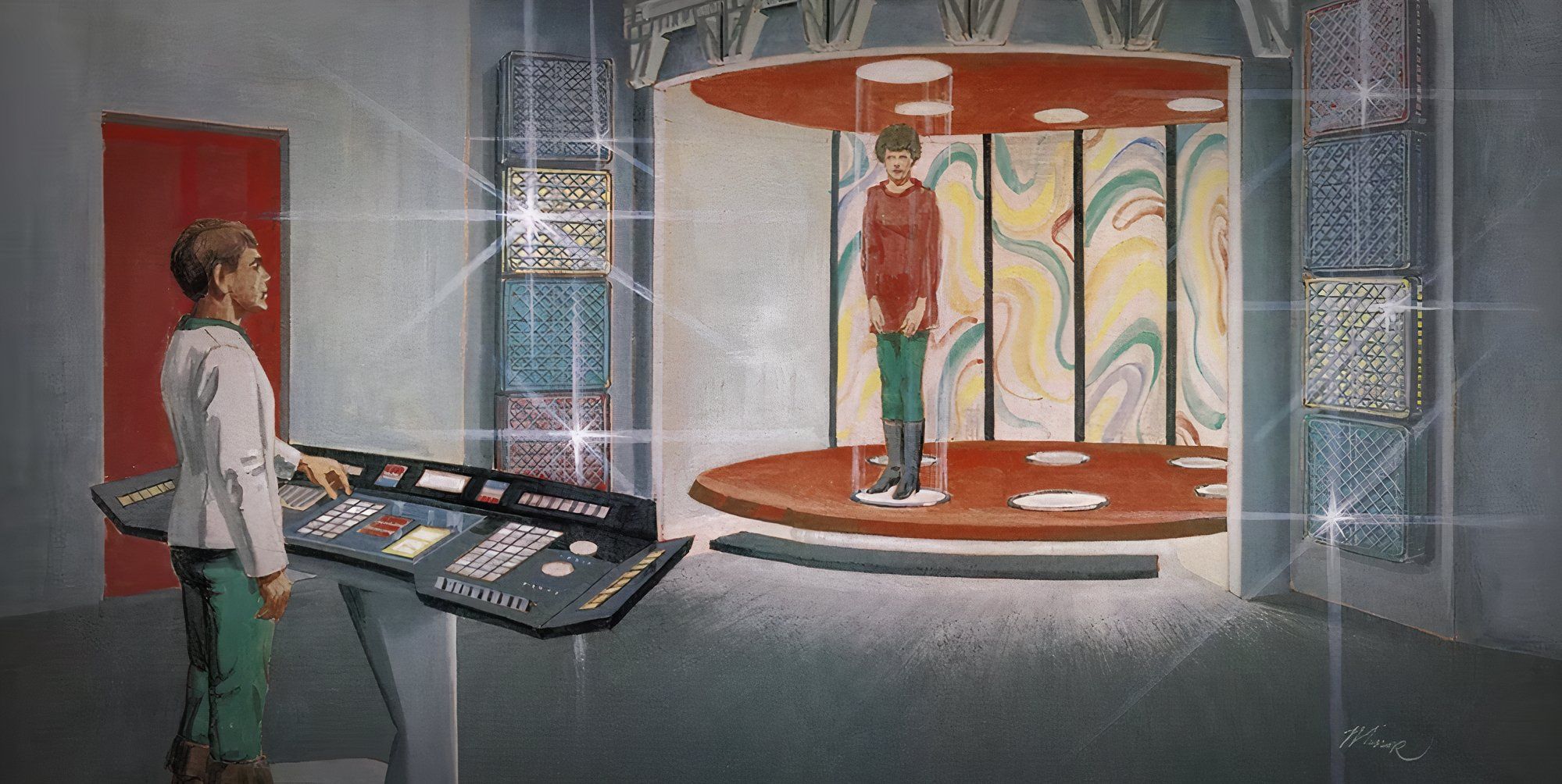 Star Trek Phase II Transporter Room