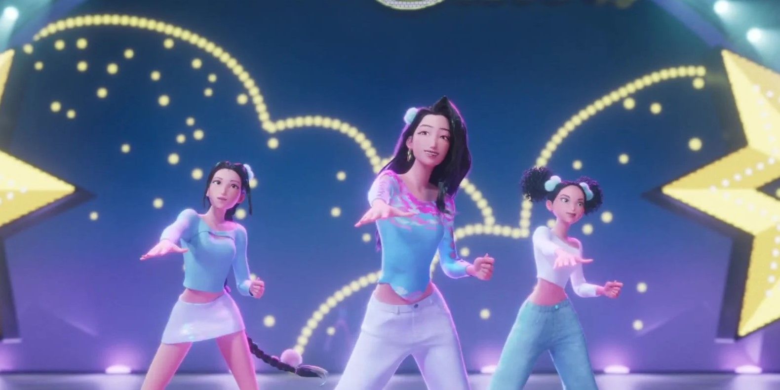 Sunlight sisters in KPop Demon Hunters