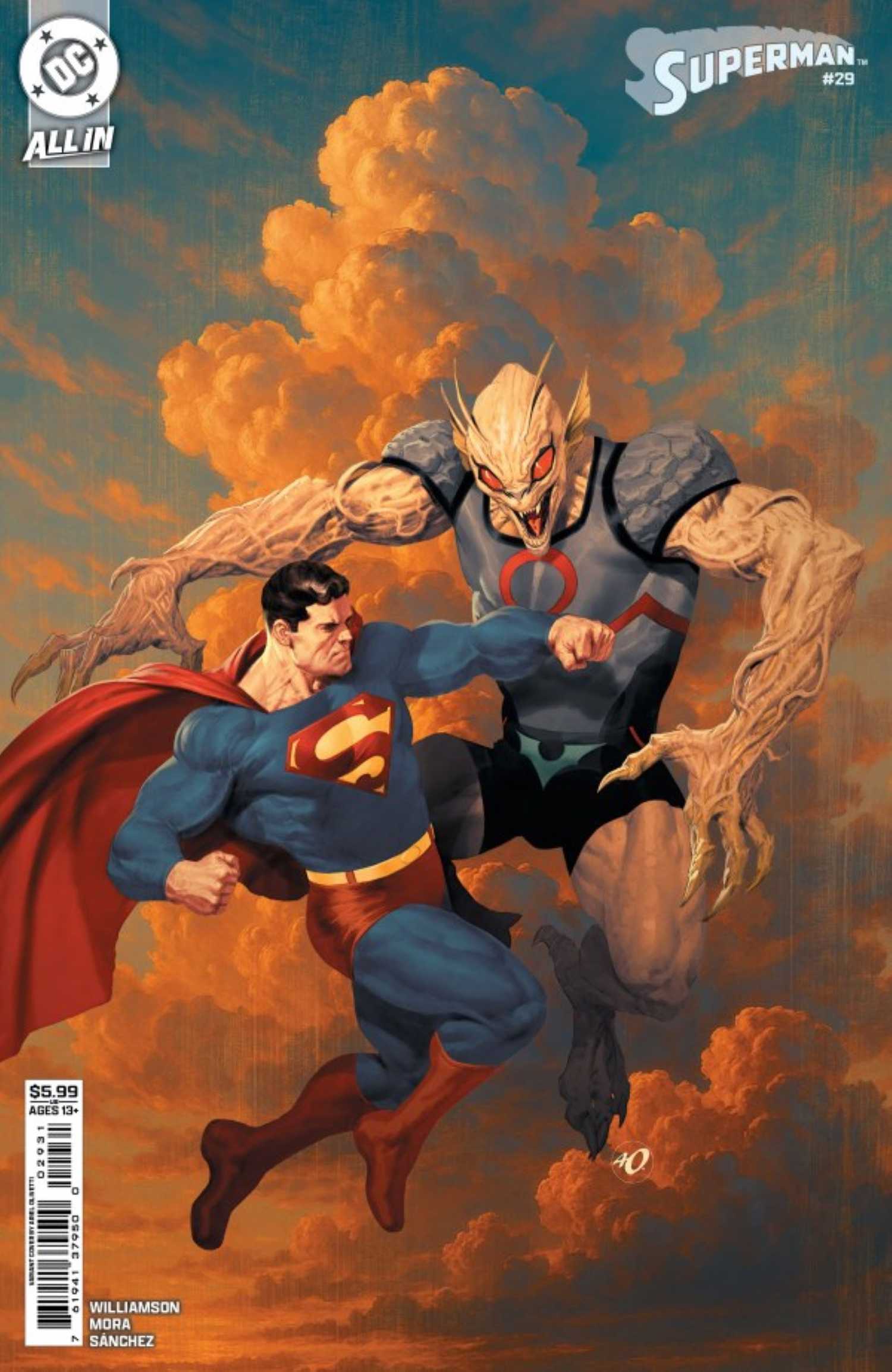 Superman #29 variant cover