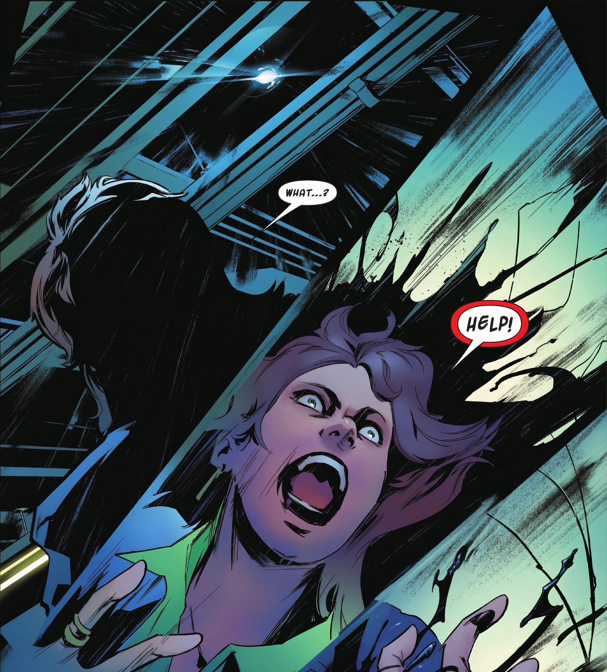 Tantrum attacca una donna Marvel