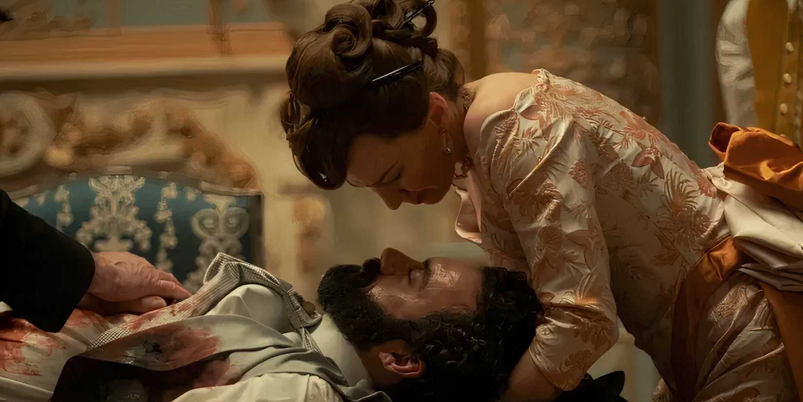 The Gilded Age George Nearly Dying With Bertha