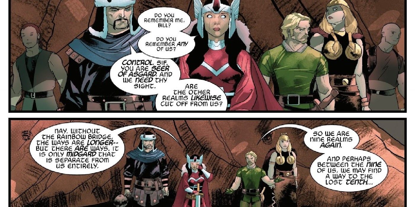 the gods of asgard mourn thor